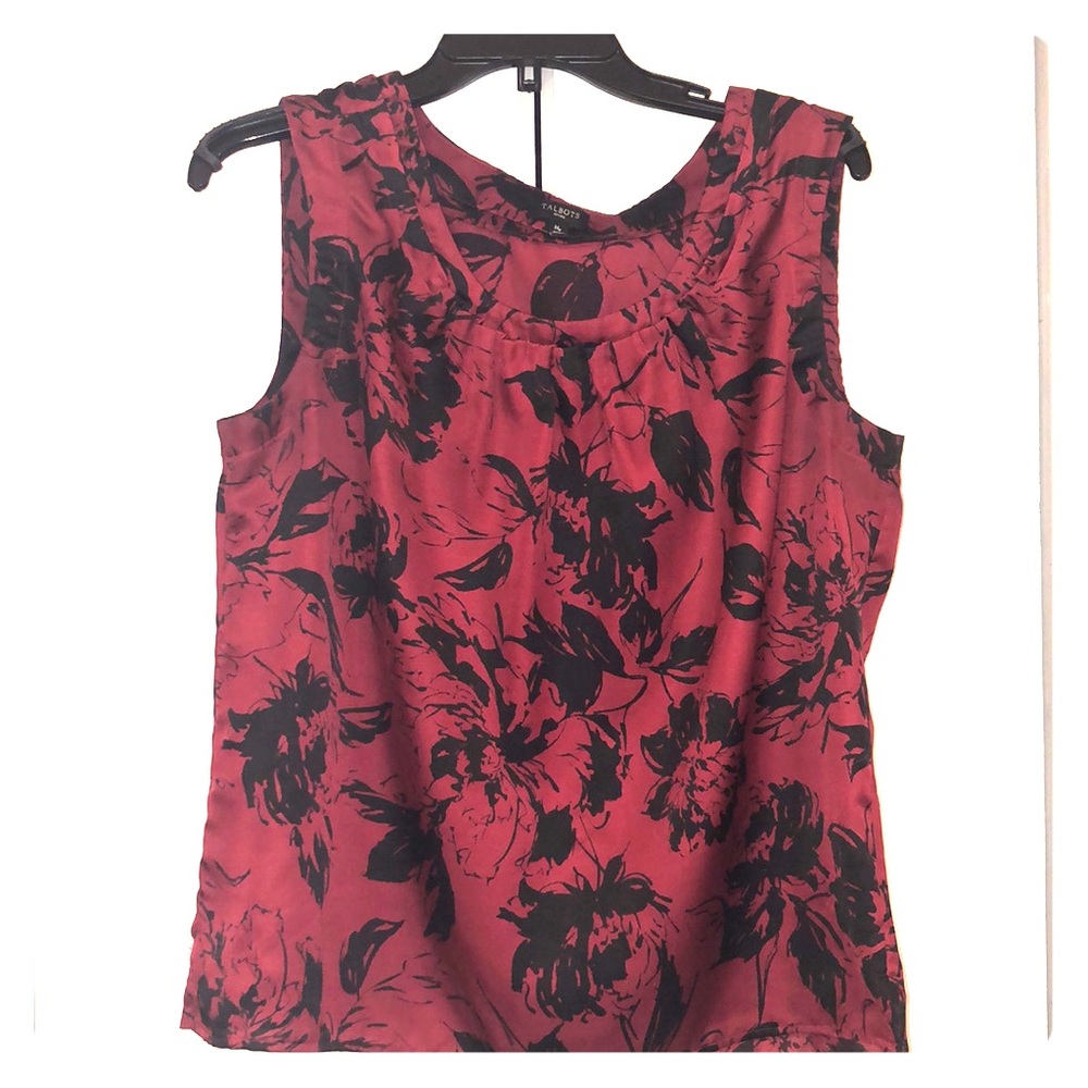 Talbots floral blouse